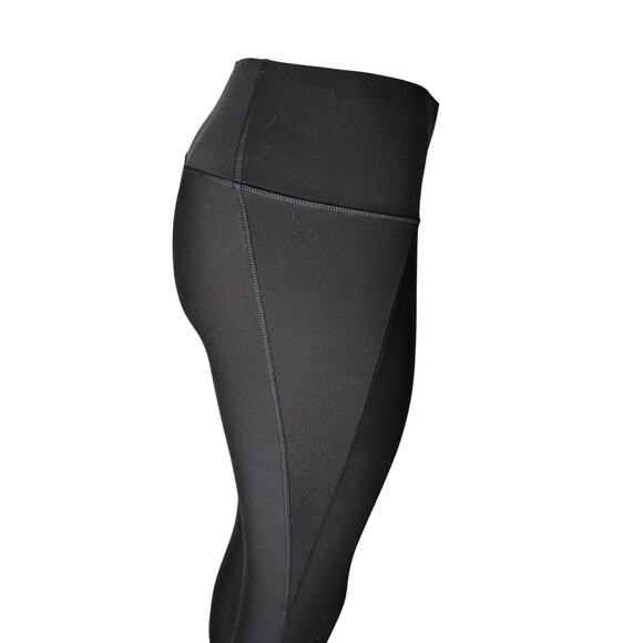 Old Navy Active Powerpress Leggings Black Small High Rise Go Dry Full Length - Picture 6 of 9